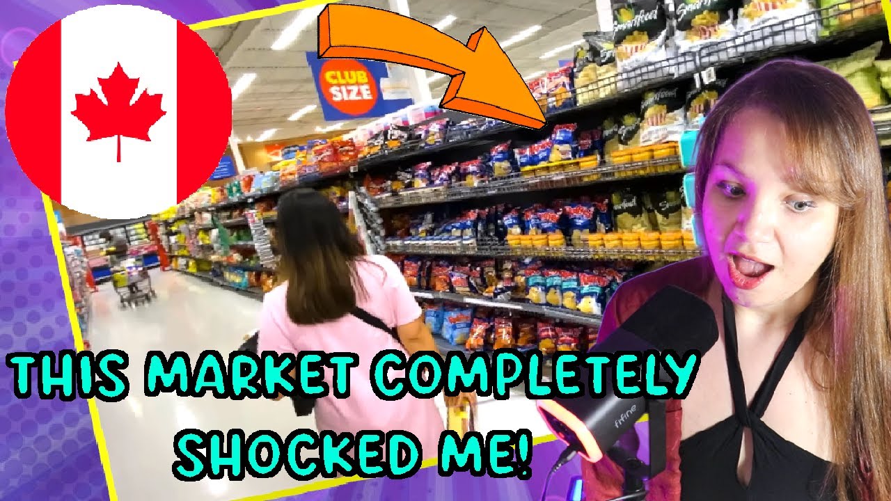 REACTION TO CANADIAN GROCERY STORE | CANADA REACTION