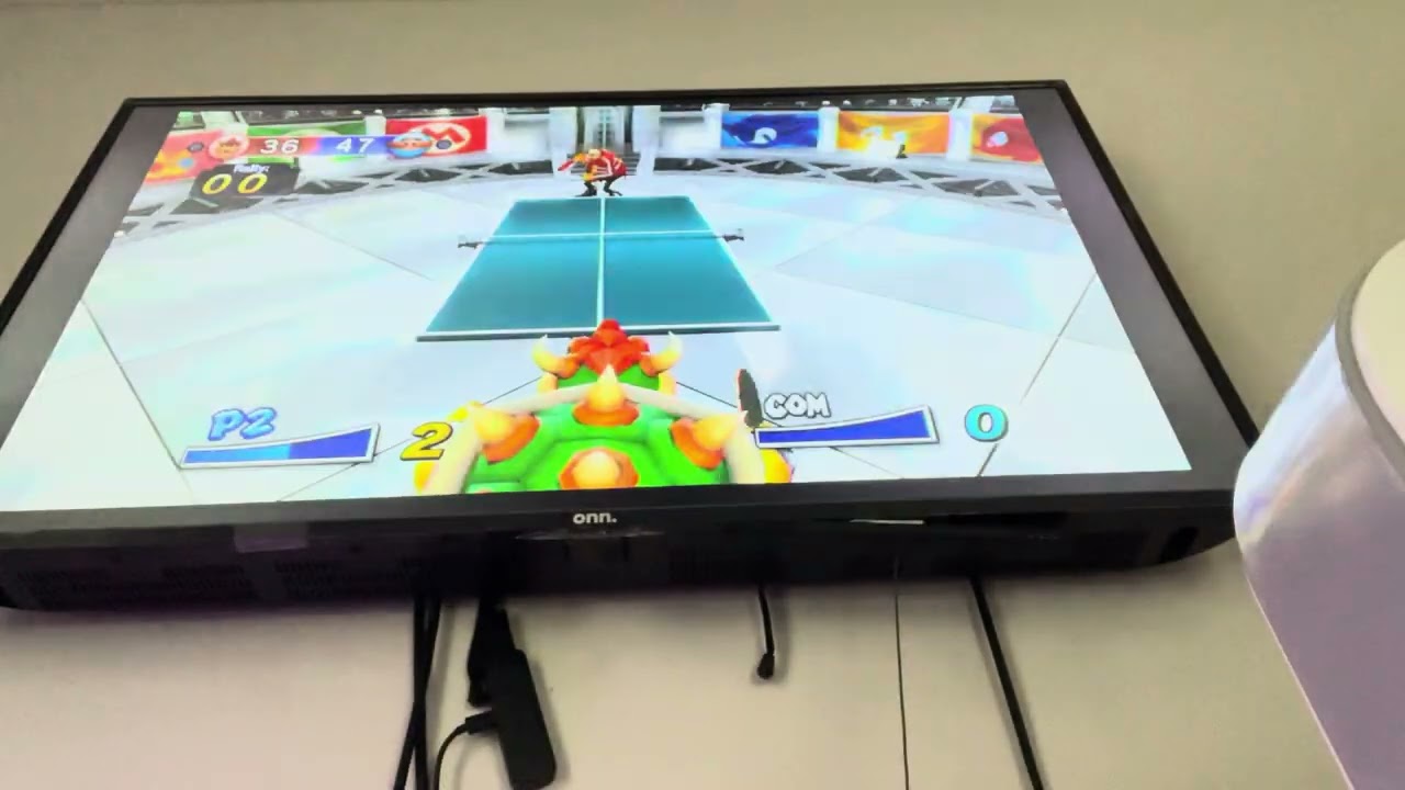 Mario & Sonic at the Olympic Games - Bowser Loses To Me in Dream Table Tennis