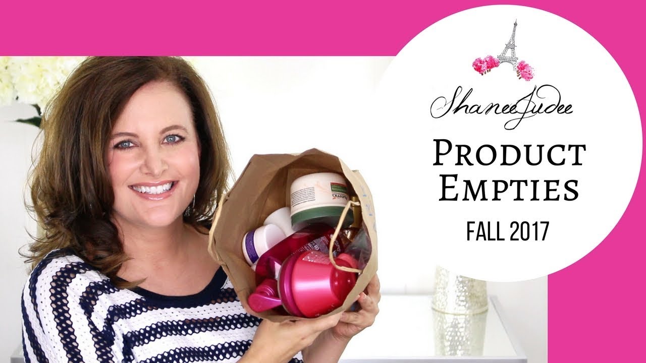 PRODUCT EMPTIES | FALL 2017 | ShaneeJudee