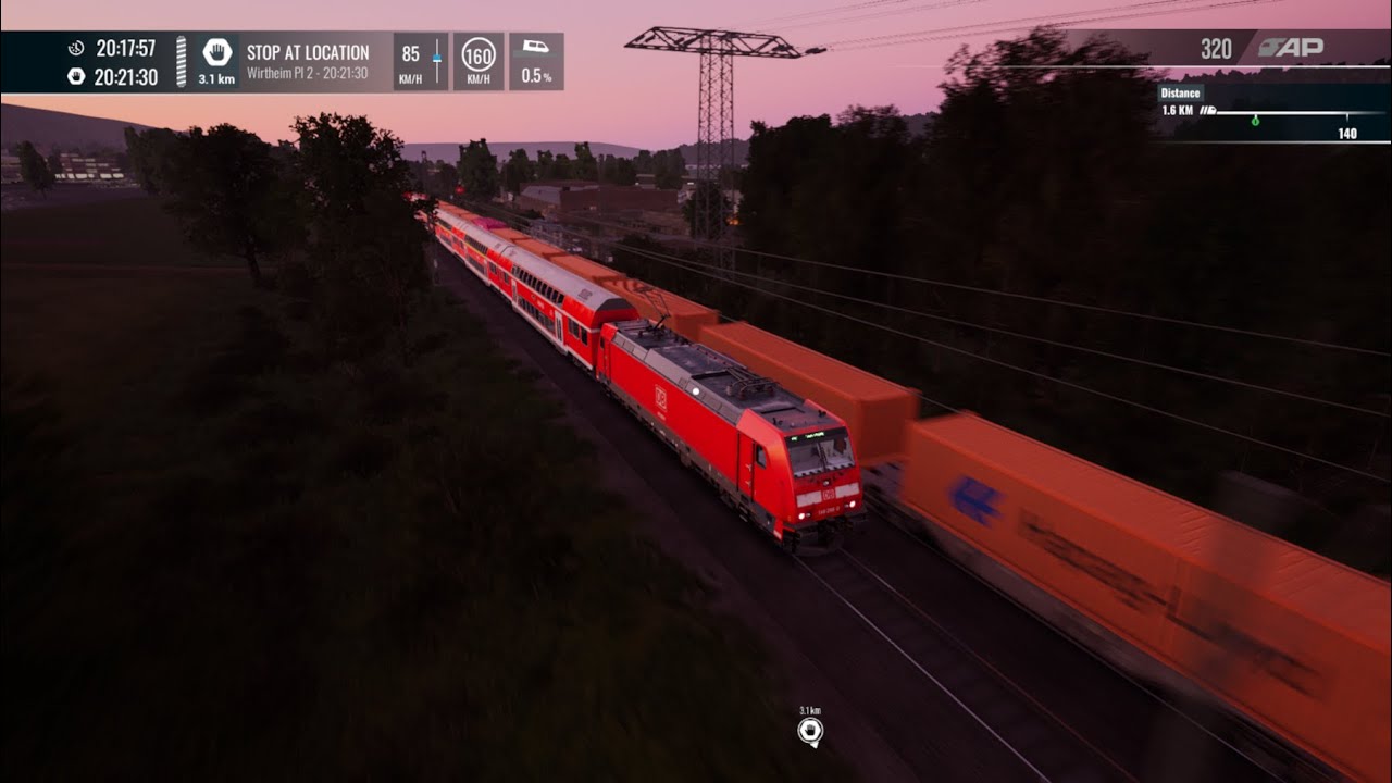 I Rode the BR146.2 on a STUNNING Evening to Frankfurt Hbf - Here's What Happened