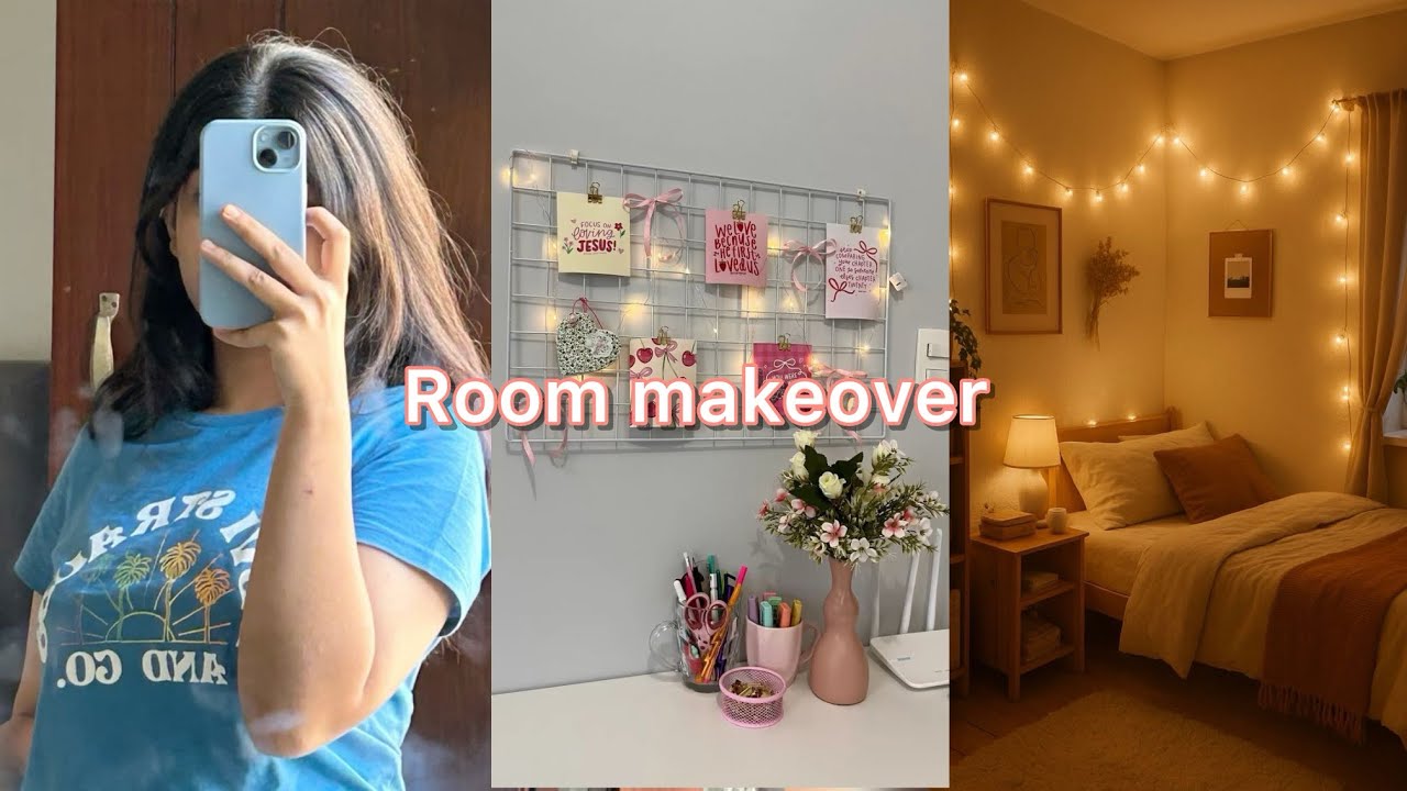 From Messy to Aesthetic 🤍 | Room Makeover Transformation