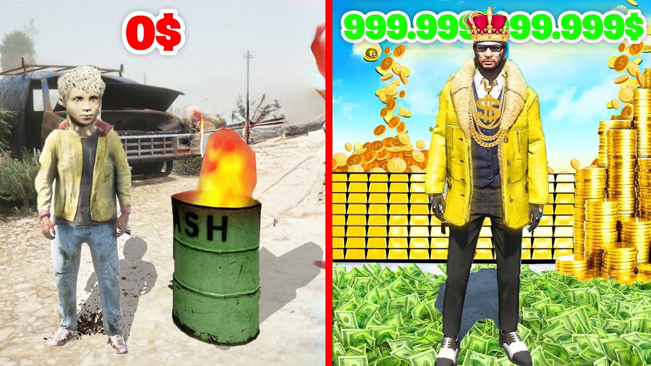 von 0$ zu 10.000.000.00 $ MILLIARDEN in GTA 5!