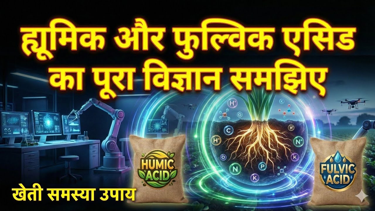 महंगी खाद बेकार जा रही है? ह्यूमिक और फुल्विक एसिड का पूरा विज्ञान समझिए @khetiSamasyaUpay 