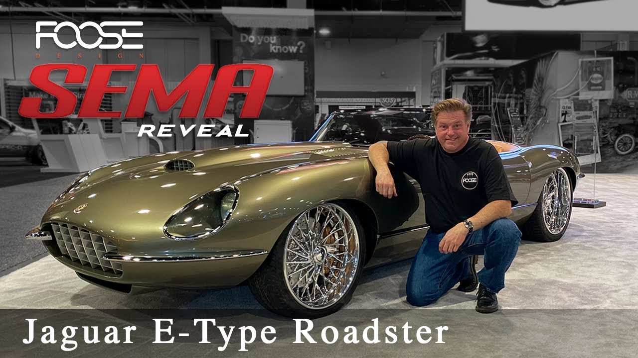 Foose Design Jaguar E-Type Roadster - The Reveal!