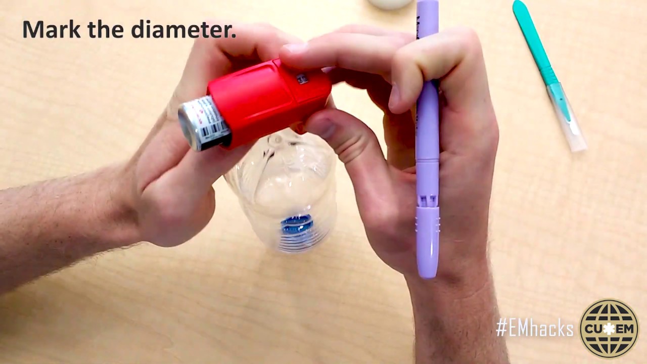 How To Make a Modified Spacer for Inhaled Medications