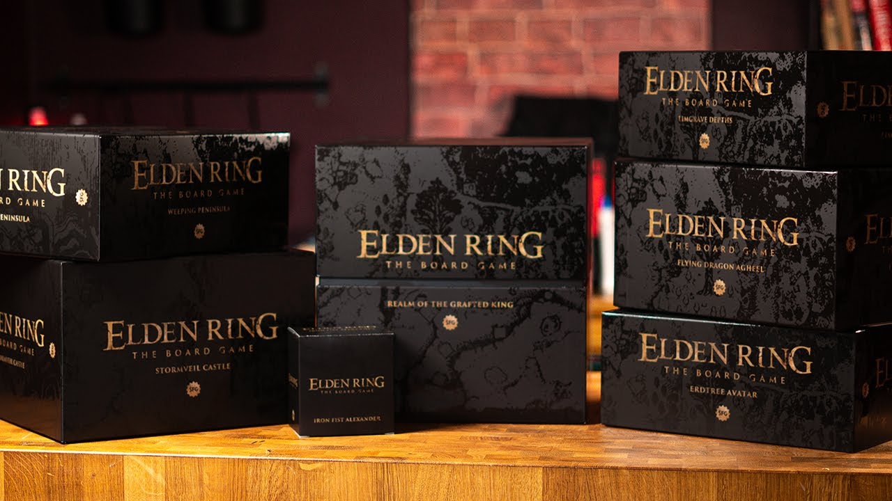 Unboxing the FULL Elden Ring Boardgame