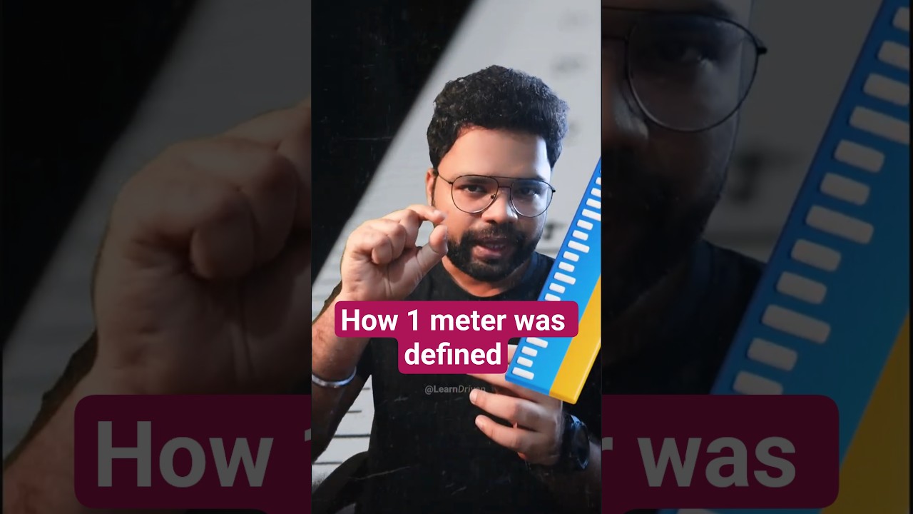 How was 1 meter defined 📏
