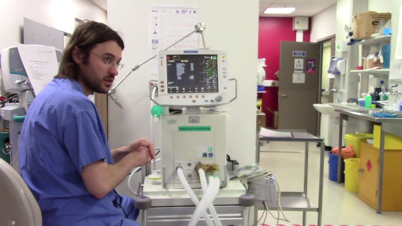 GE Engstrom Carestation Ventilator basic user guide training