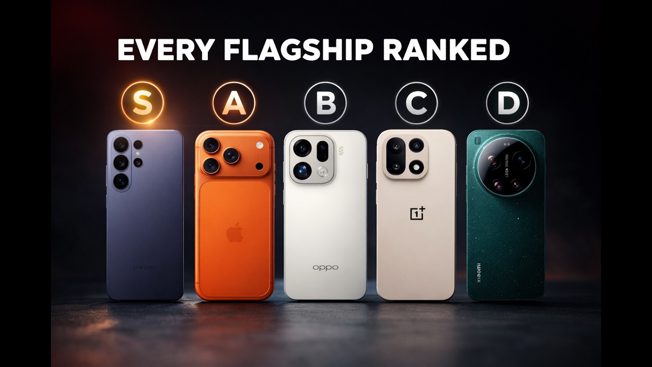 Ranking Every Single Flagship Phone of 2026 in a Tier List!