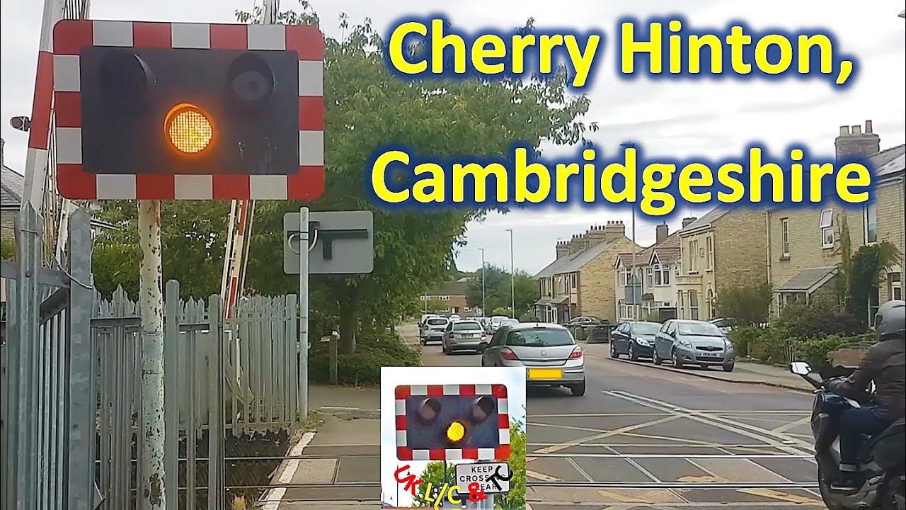Cherry Hinton Level Crossing, Cambridge, Cambridgeshire
