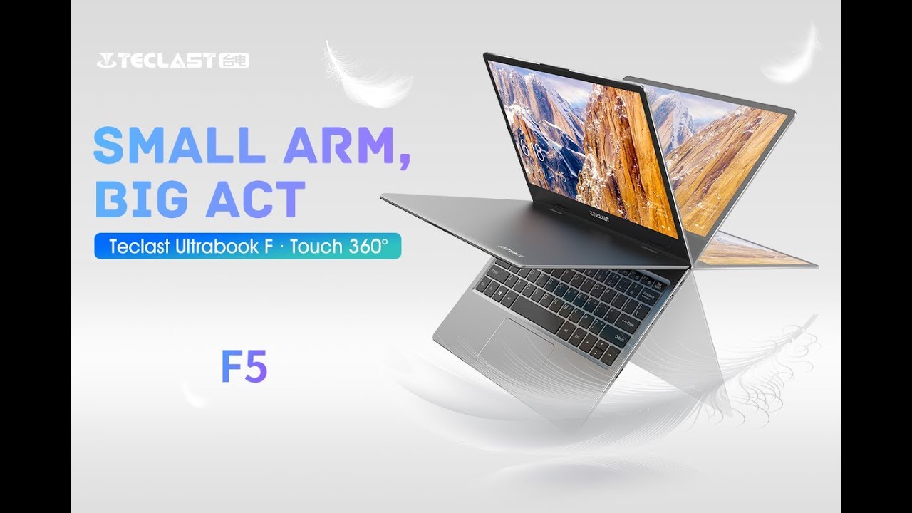 Teclast Latest Laptop--F5 11.6'' 360&deg; Rotatable Ultrabook