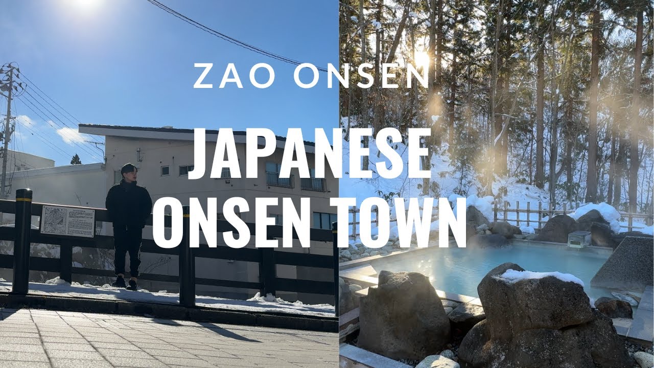 Exploring Japanese Hot Spring Town | Zao Onsen
