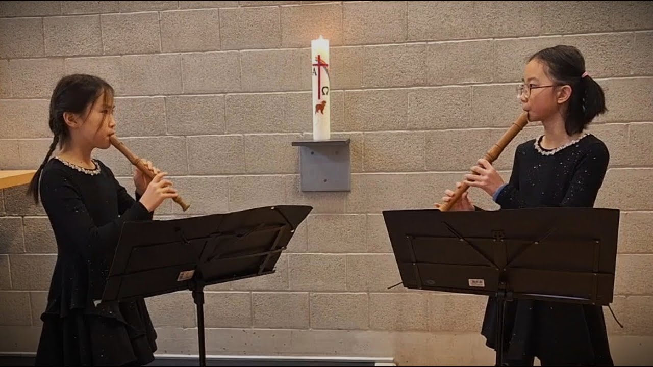 Chédeville, Musette (Die Geliebte) mit Lina und Chengyin, 9 Jahre