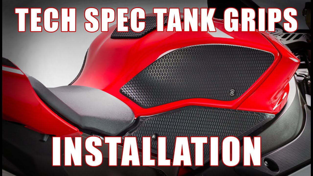 How to install TechSpec Tank Grips on a 2015+ Yamaha YZF R1 by TST Industries