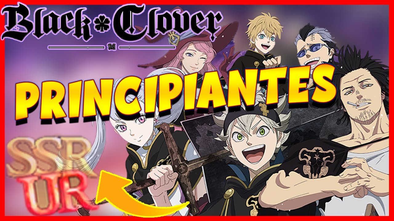 💗GUIA PRINCIPIANTES ✅ CONSEJOS | black clover mobile en español 2024