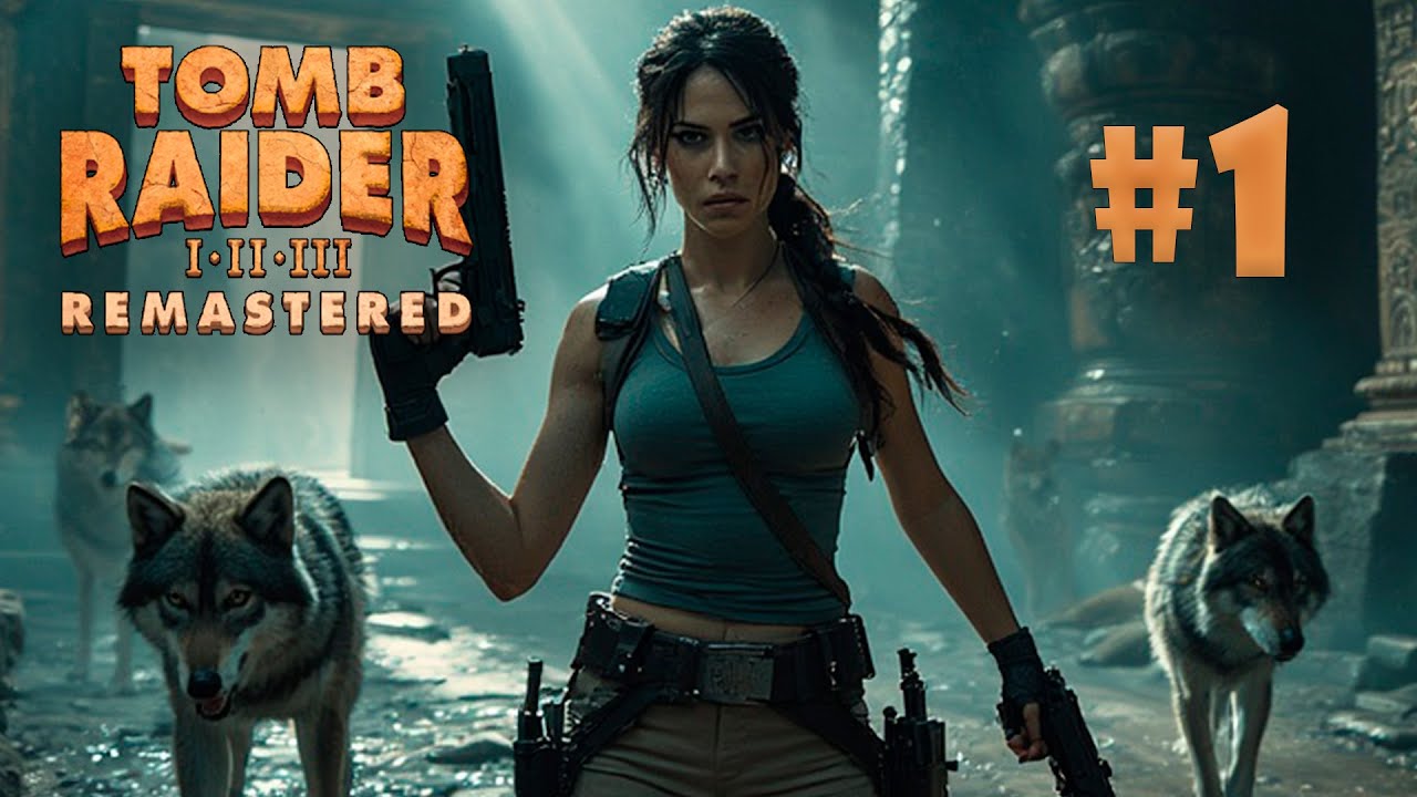 Запись стрима. Проходим Tomb Raider Remastred. Ларочку вызывали? #1