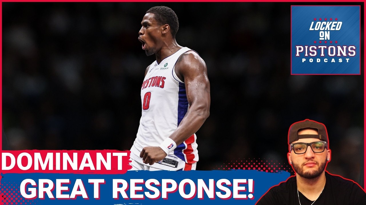 RESPONSE: Detroit Pistons, Cade Cunningham, and Jalen Duren RESPOND: BLOWOUT WIN Over Brooklyn