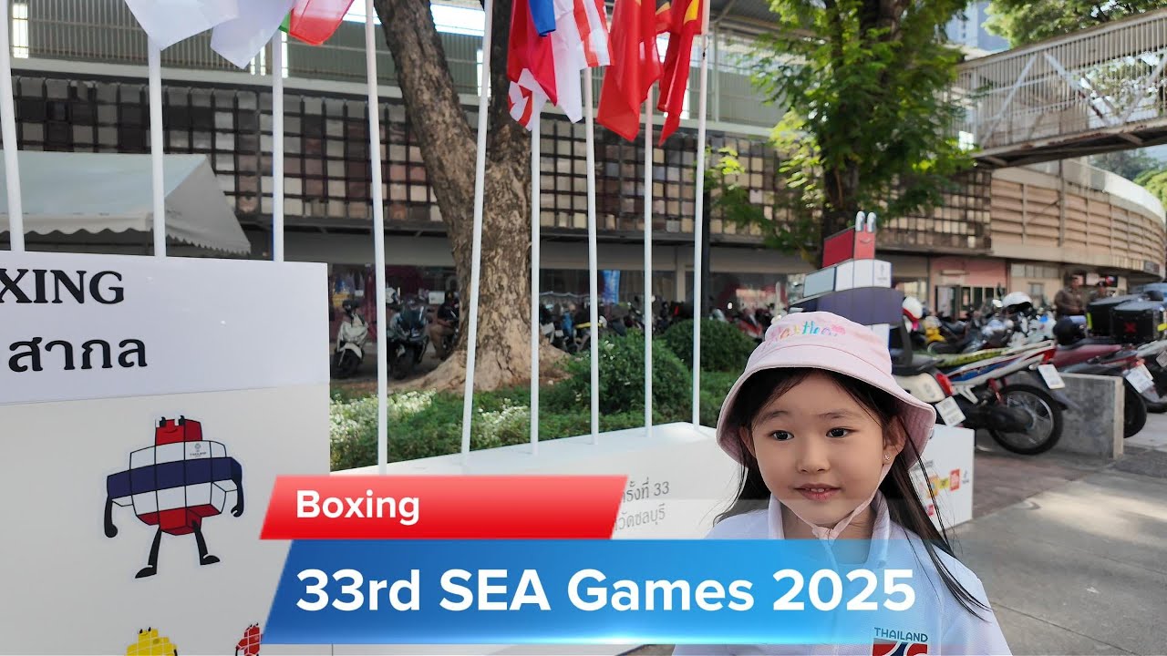 MMM Watching Boxing at SEA Games 2025 (Final Round)