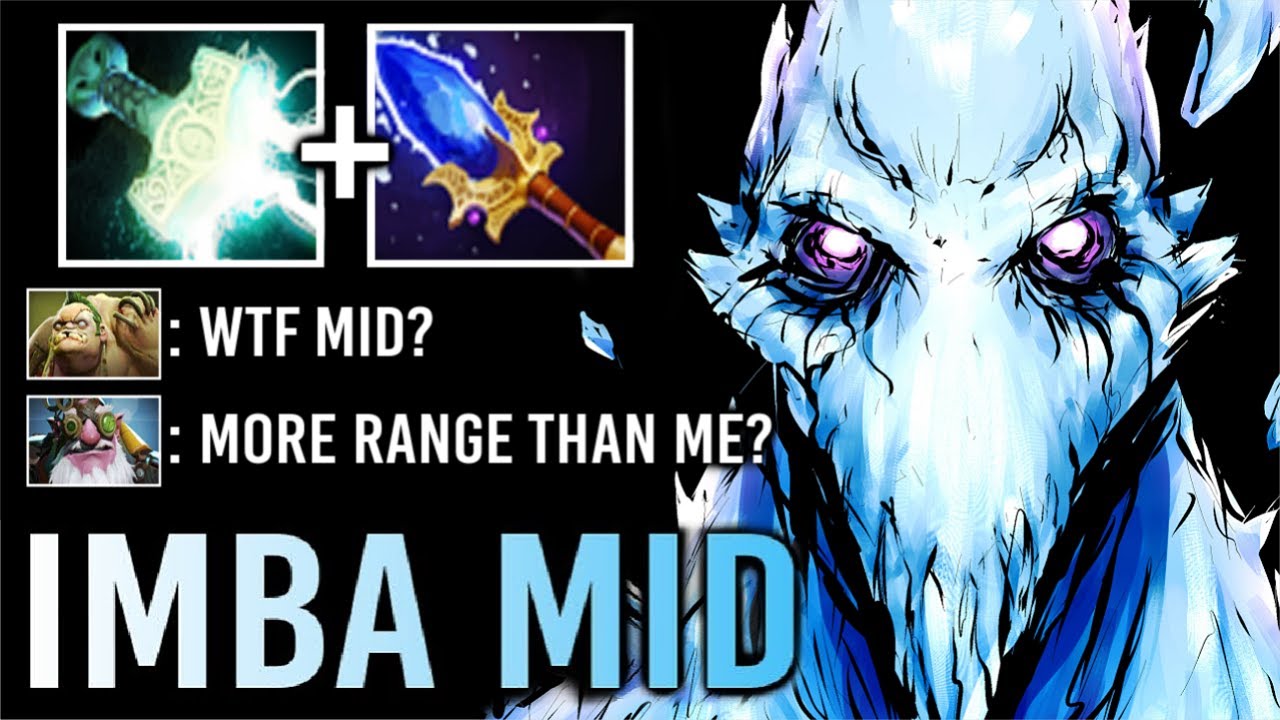 NEW META Mjollnir + Scepter AA Mid vs Pudge Sniper Max Range Delete All Meta Heroes WTF Dota 2