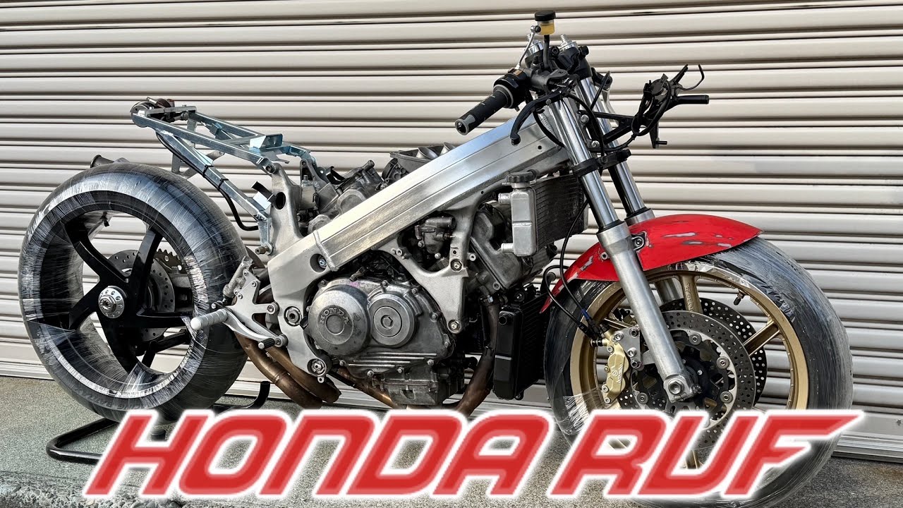 【レーシングマシン製作】RVF NC35 車体ほぼ完成⁉　 #rvf #vfr400r #nc35 #nc30 #honda