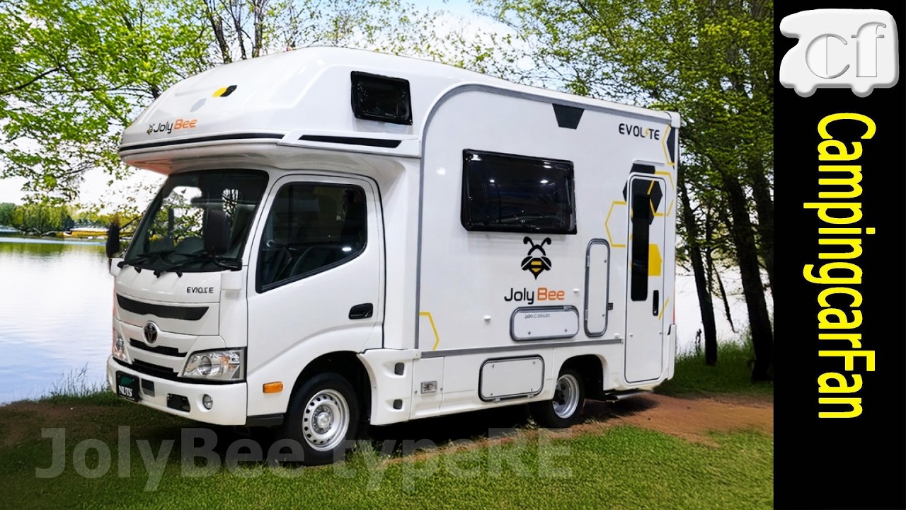 【ジョリビーTypeRE：ナッツRV】詳細レビューと他車情報：全長を短くしたリアエントランスカムロードキャブコン