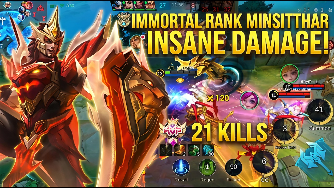 21 KILLS! 🤯 The Ultimate Minsitthar x Johnson Combo is BROKEN! (MVP) ! Minsitthar full gameplay