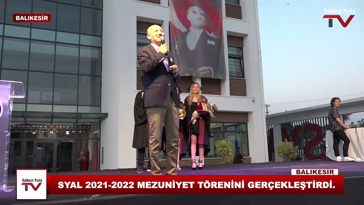 SYAL 2021-2022 MEZUNİYET TÖRENİNİ GERÇEKLEŞTİRDİ.