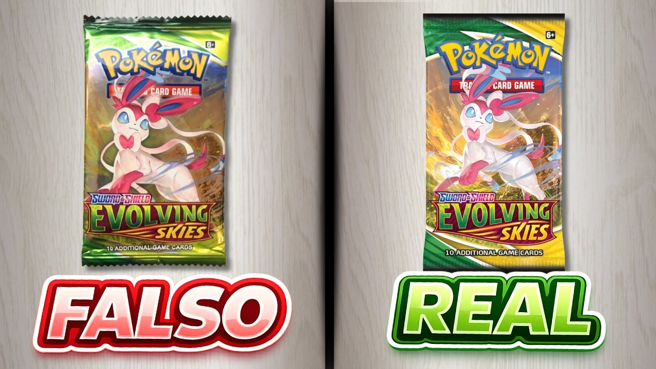 Cómo diferenciar cartas FALSAS de cartas REALES | Pokémon TCG