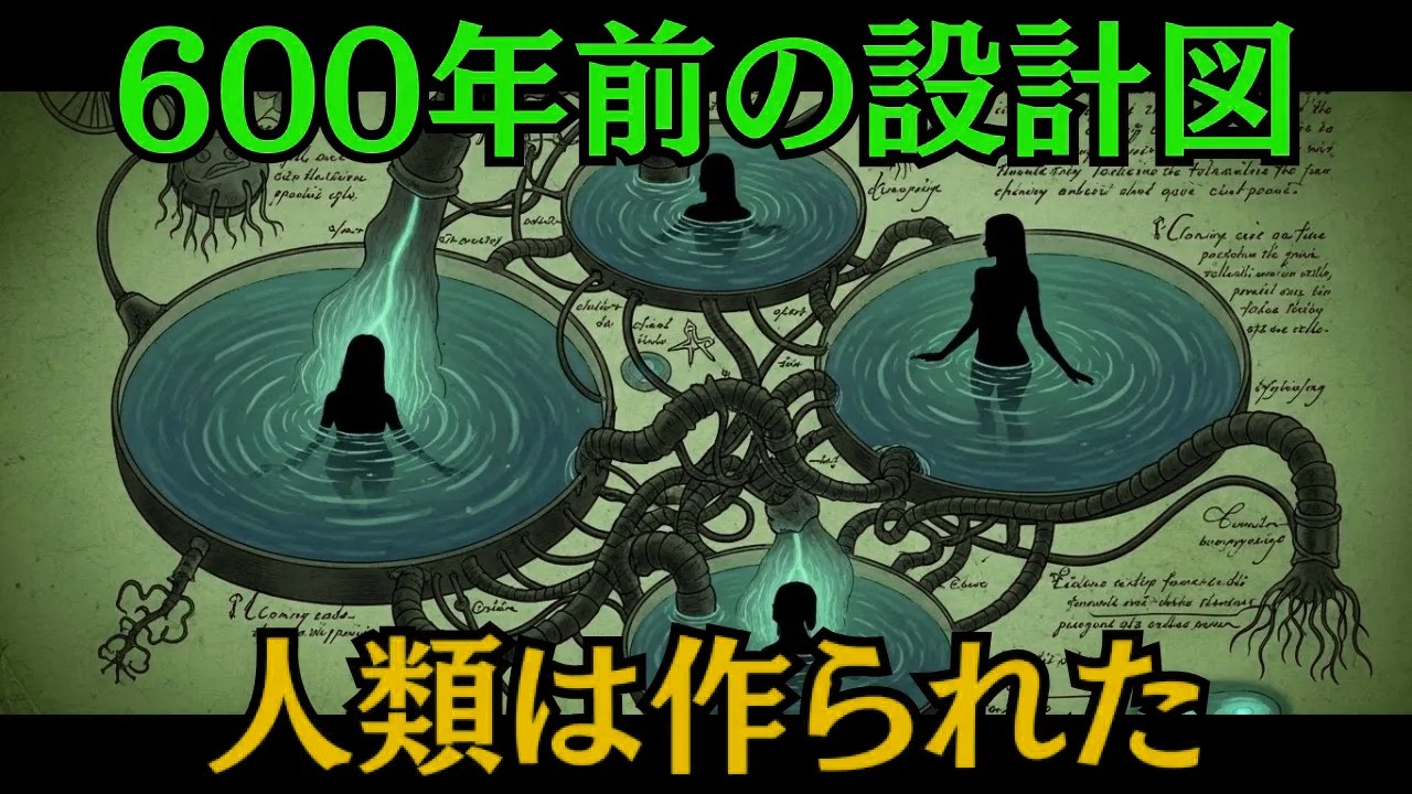 ヴォイニッチ手稿の正体がヤバすぎた…AIが導き出した「人類栽培マニュアル」【ミステリー 怖い話】