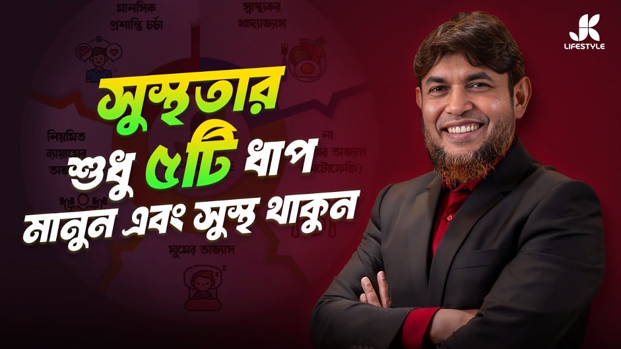 রোগের পিছনে টাকা নষ্ট বন্ধ করুন! শুধু ৫টি ধাপে নিজের সুস্থতা নিশ্চিত করুন | Dr Jahangir Kabir