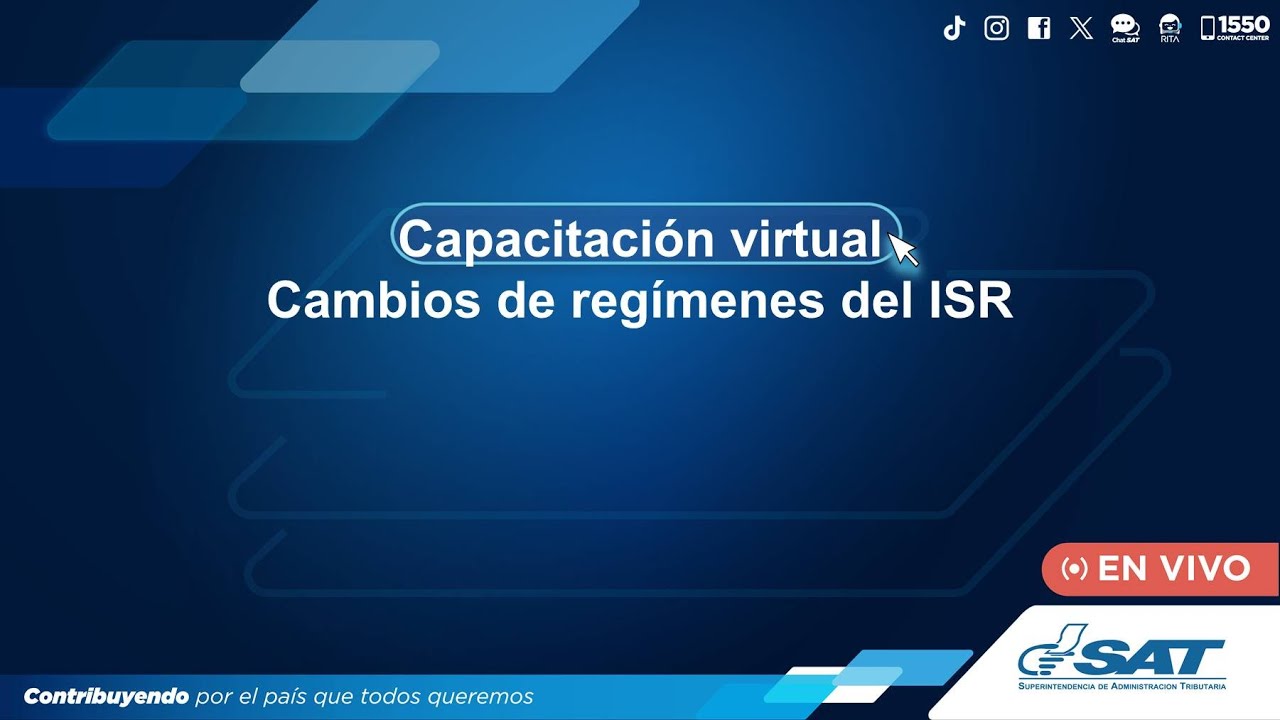 Cambios de regímenes del ISR