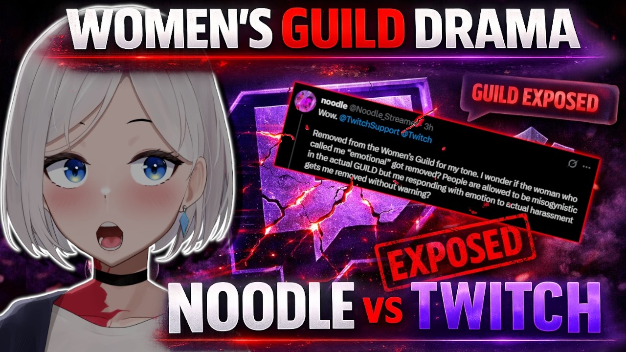 HUGE Twitch DRAMA | Streamer Kicked from Women's Guild for 
