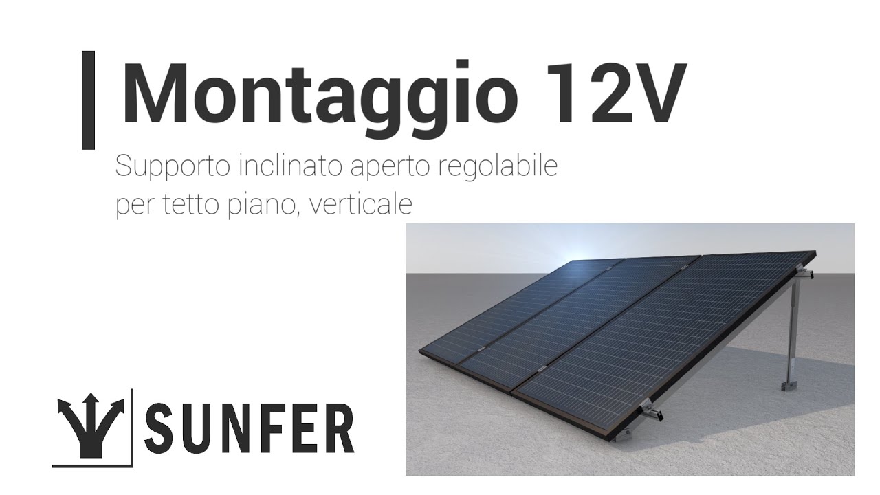 Video montaggio Sunfer 12V
