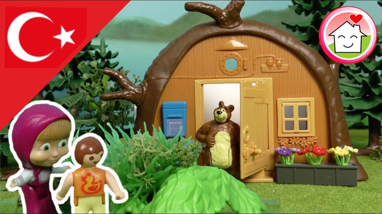Playmobil T&uuml;rk&ccedil;e Elif, Maşa ile Koca Ayı - Hauser Ailesi
