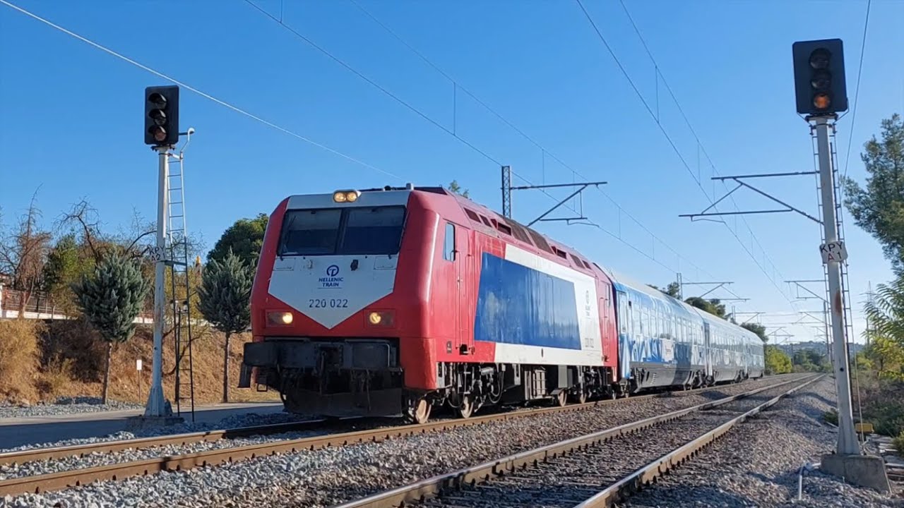 ADtranz 220 022 on Hellenic Train Regional Trains
