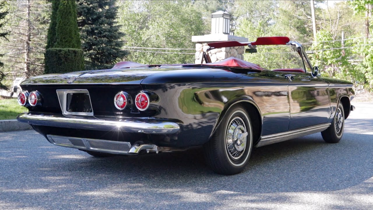 Chevrolet Corvair Monza Spyder 1963 года — искусство автомобиля