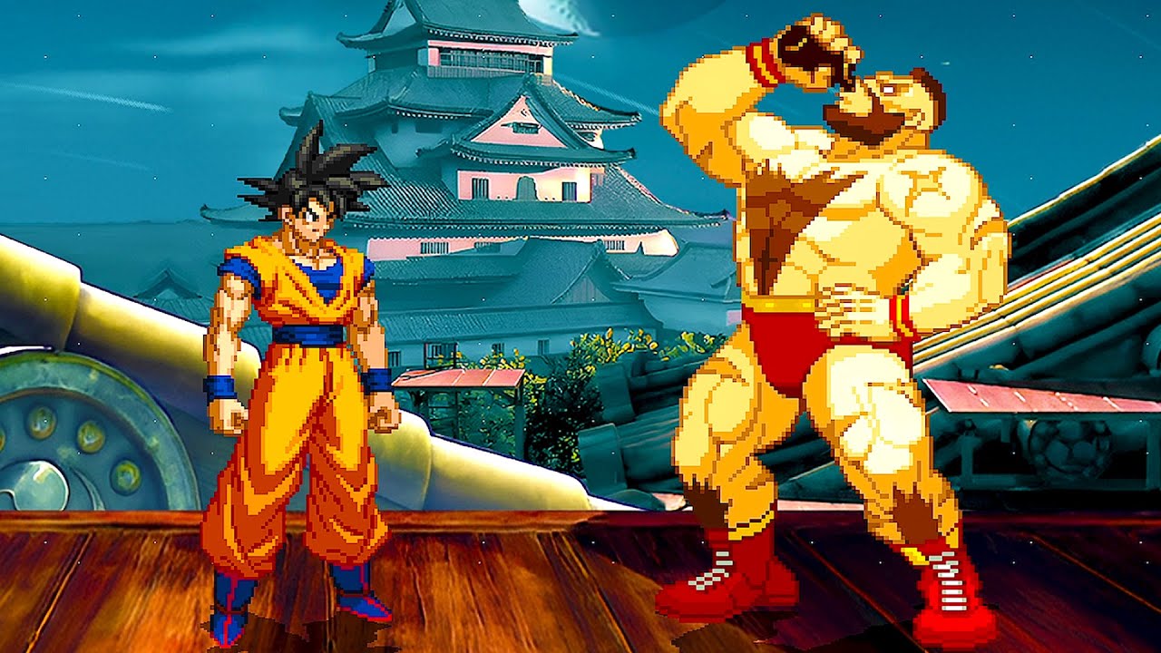 Goku Vs. Zangief - The Real Powerhouse
