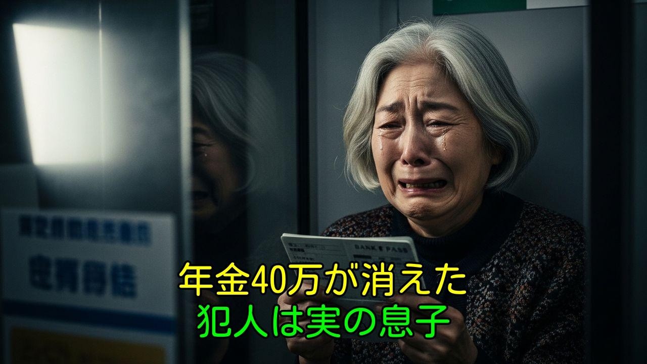 息子に年金を奪われた71歳。残高570円の絶望から逆転する衝撃の結末