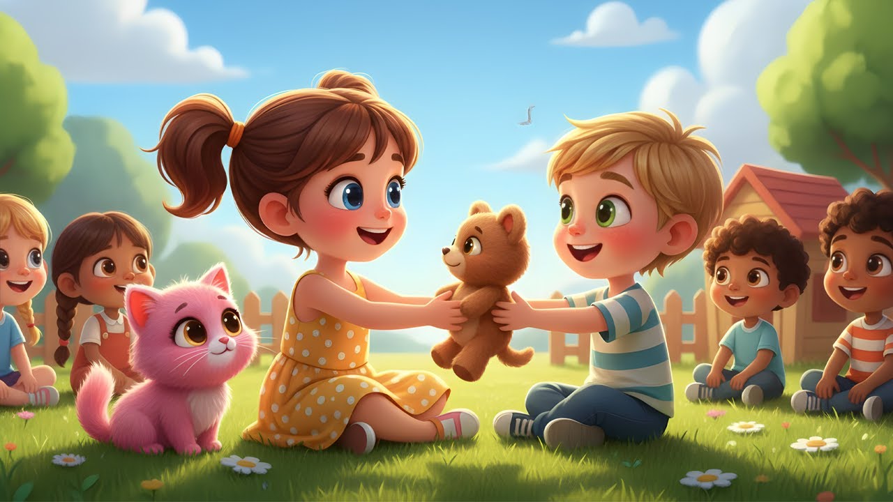 Let's Take Turns | Learn to Share | Social Emotional Kids Songs & Nursery Rhymes