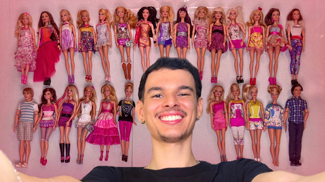 GANHEI + DE 20 BARBIES FASHIONISTAS