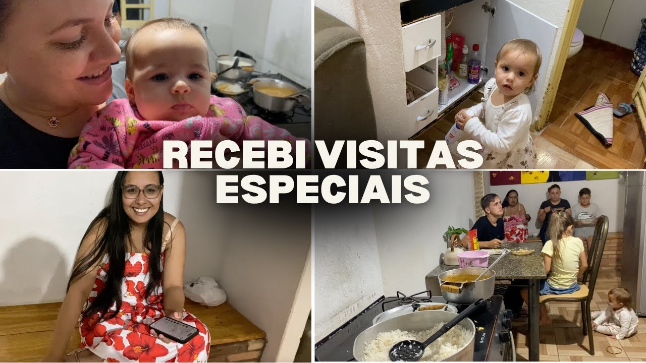 ESTOU DE VOLTA! MINHA ROTINA DA NOITE COM VISITAS ESPECIAIS