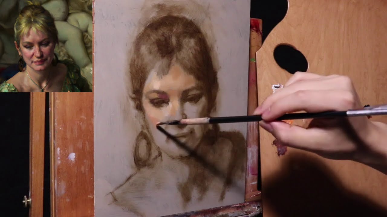Flesh Tones in Oil Paint for a Nelson Shanks Study | Master Study Series