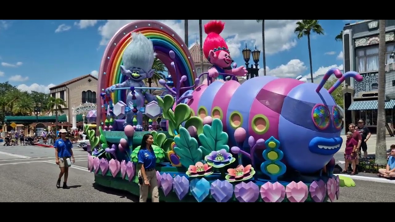 Universal Studios Orlando Florida, Mega Movie Parade, The Complete Parade 2025