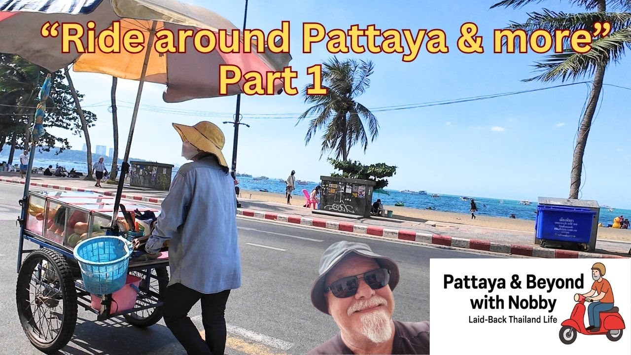 Pattaya Ride & More – Part 1 | Pedicure, Street Food & a Hidden Neighborhood 🇹🇭
