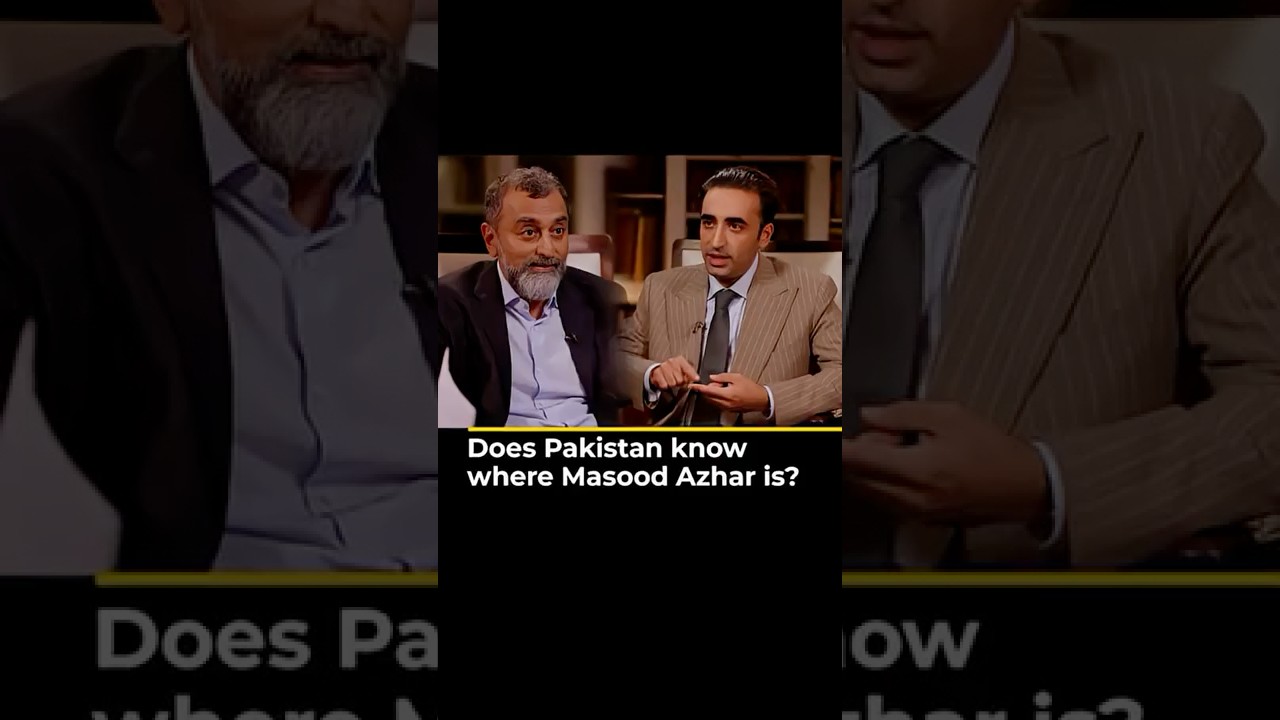 Does Pakistan know where Masood Azhar is? | The New Red Line #shorts