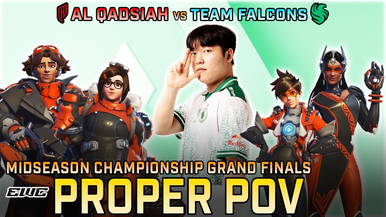 [ Proper POV + Cam ] Tournament MVP | Team Falcons vs Al Qadsiah | Grand Finals | MSC