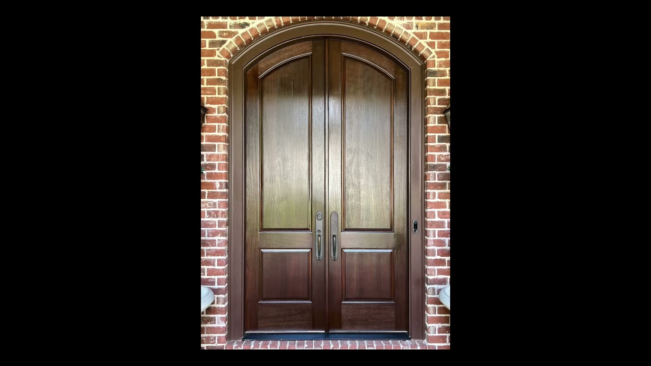 How to refinish wooden doors