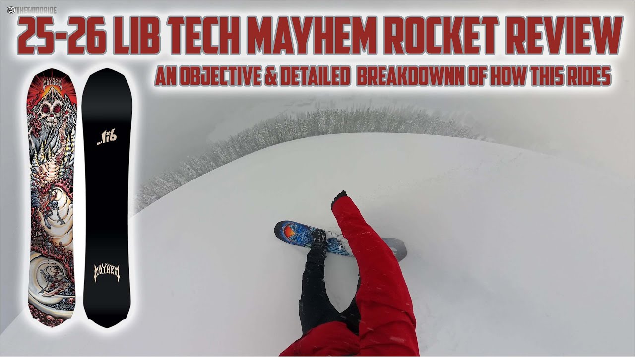 Lib Tech Lost Mayhem Rocket Snowboard Review 2025-2026