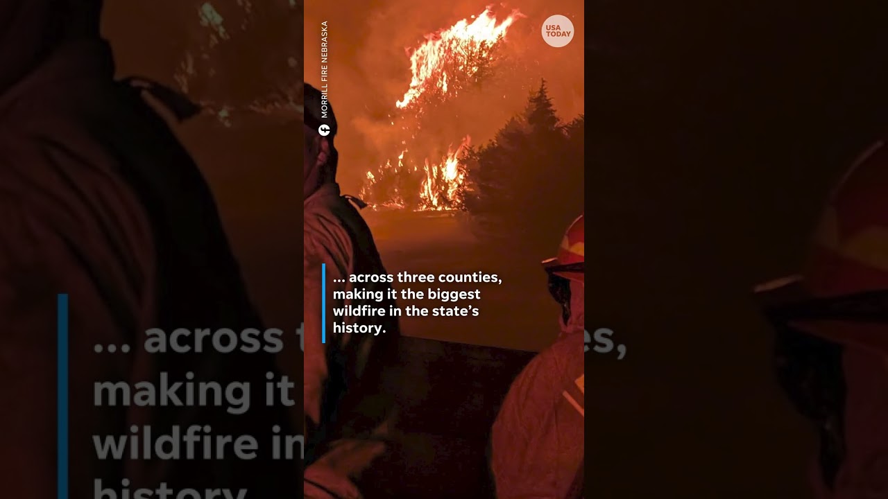 Nebraska wildfires force emergency evacuations