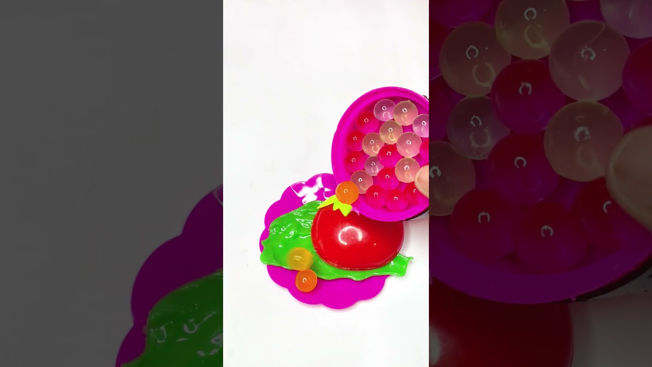 PopfinityASMR 🥗 Orbeez Tomato Salad Satisfying
